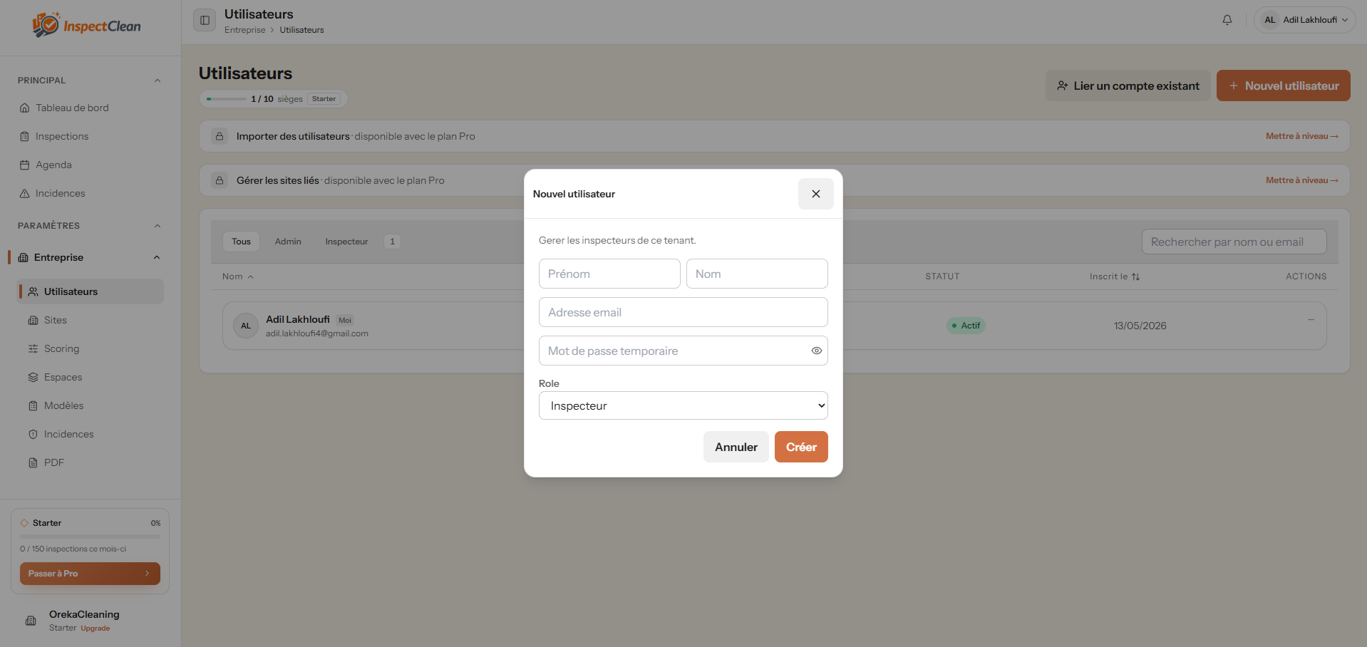 Comment ajouter des utilisateurs dans mon tenant ?